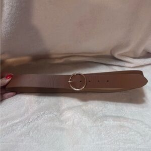 Old Navy Tan Leather Belt Classic Accessory